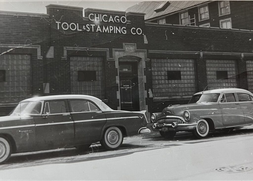 Originally Chicago Tool & Stamping building 1956
